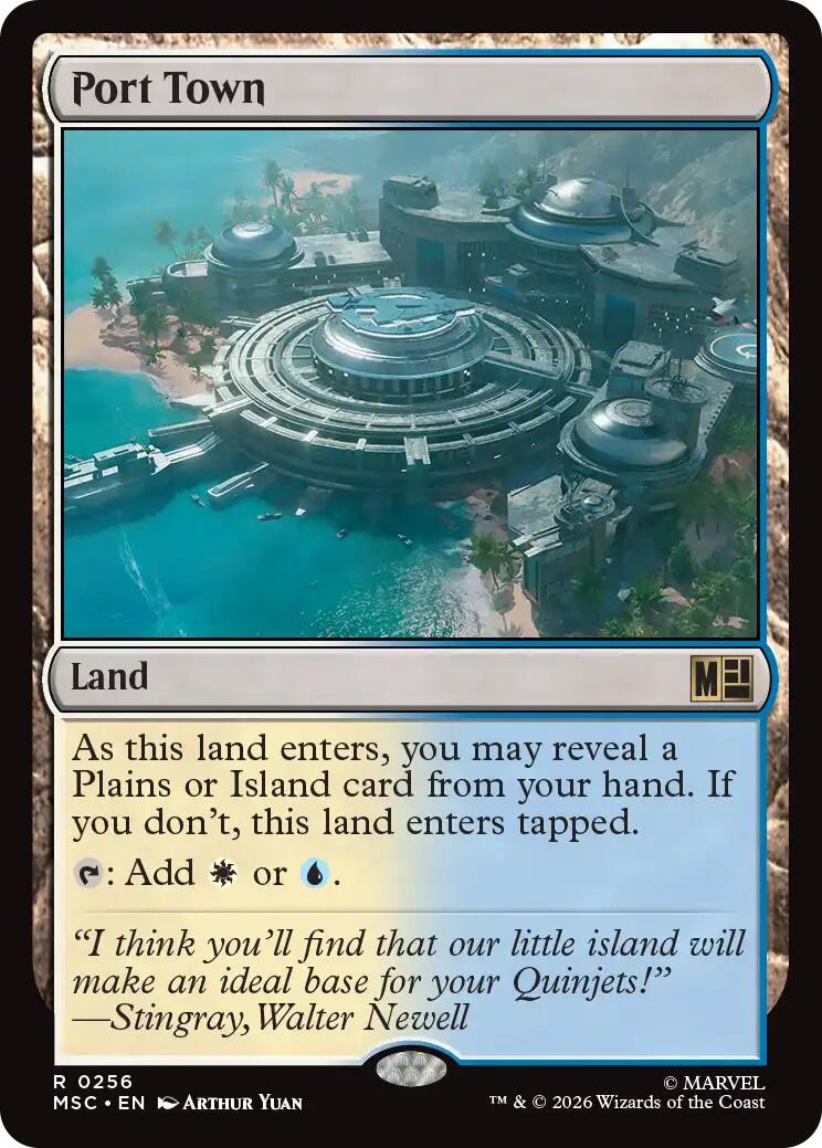 Port Town (Surge Foil) [Marvel Super Heroes Commander] | Exor Games Truro