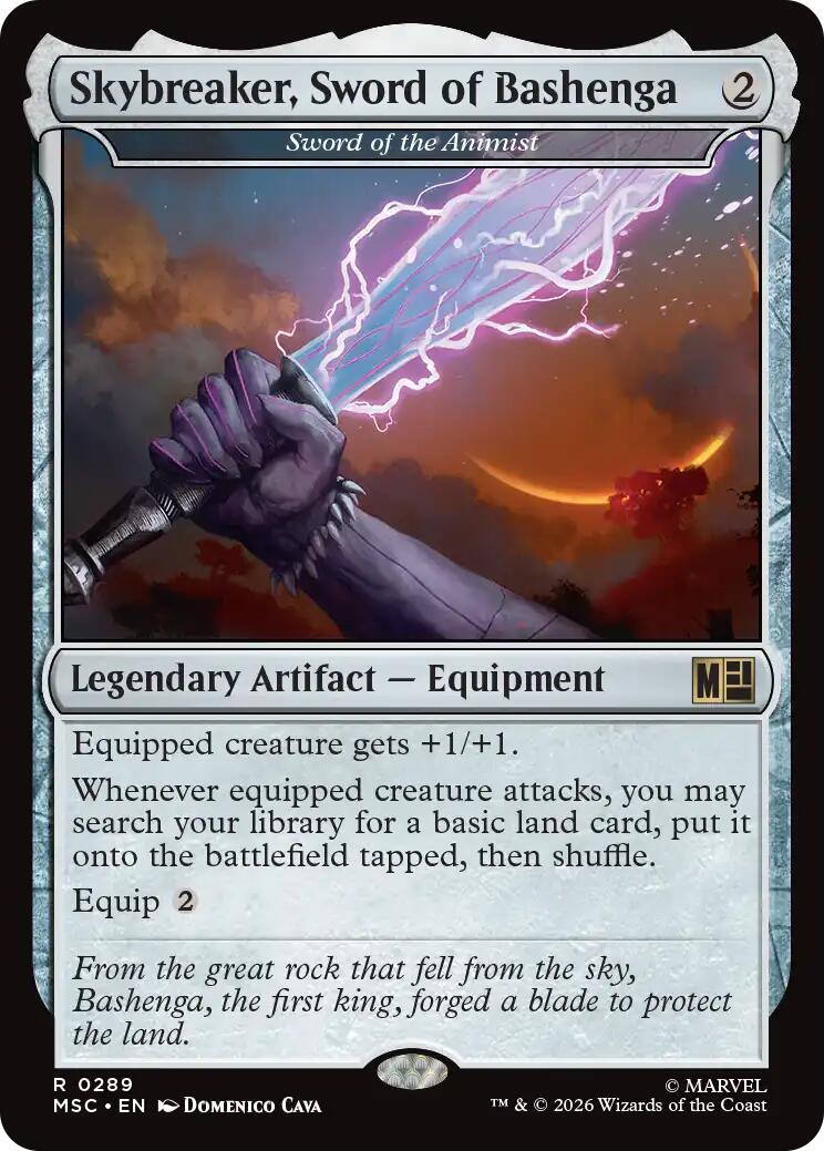 Skybreaker, Sword of Bashenga - Sword of the Animist [Marvel Super Heroes Commander] | Exor Games Truro