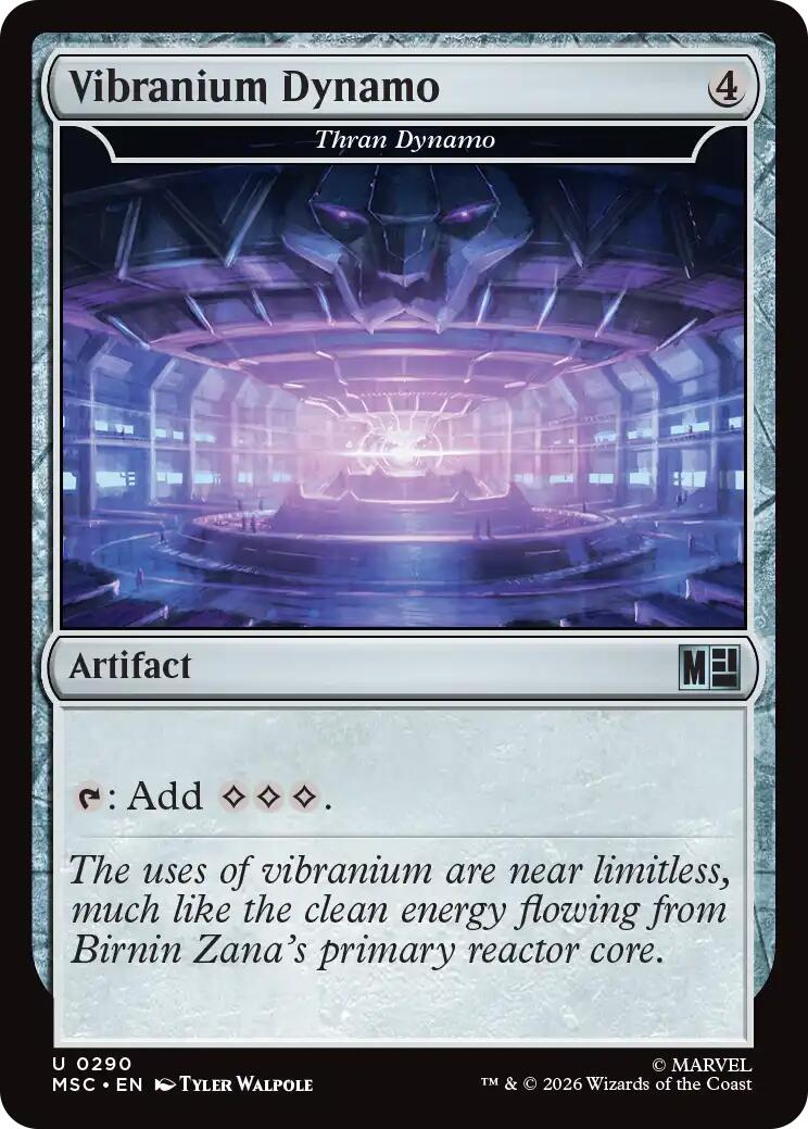 Vibranium Dynamo - Thran Dynamo (Surge Foil) [Marvel Super Heroes Commander] | Exor Games Truro