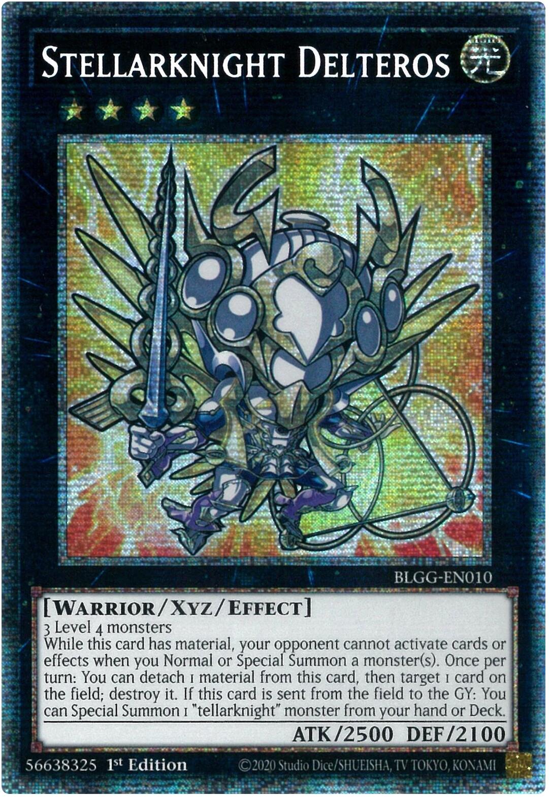 Stellarknight Delteros (Starlight Rare) [BLGG-EN010] Starlight Rare | Exor Games Truro