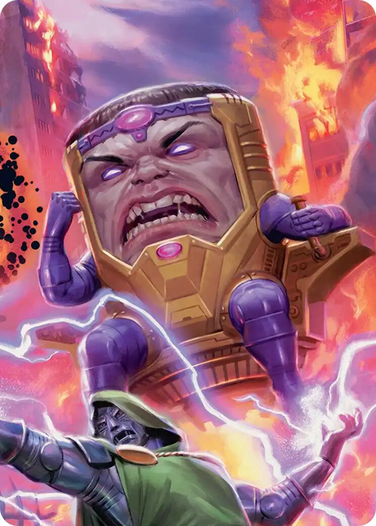M.O.D.O.K., Evil Intellect Art Card [Marvel Super Heroes Art Series] | Exor Games Truro
