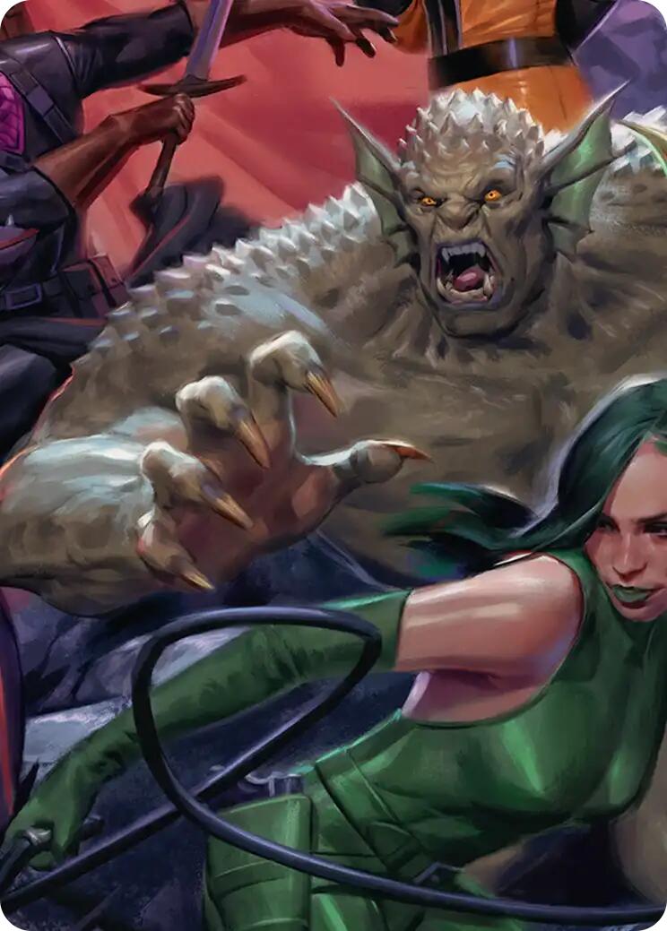 Abomination, Irradiated Brute Art Card [Marvel Super Heroes Art Series] | Exor Games Truro