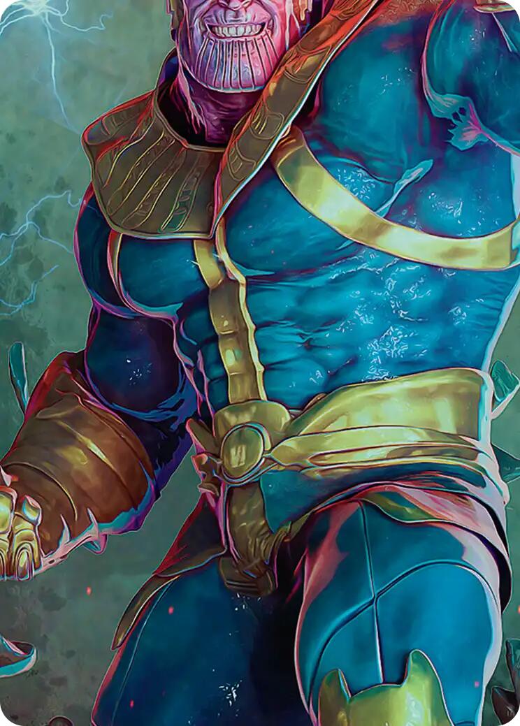 Thanos, the Mad Titan Art Card (5/9) [Marvel Super Heroes Art Series] | Exor Games Truro