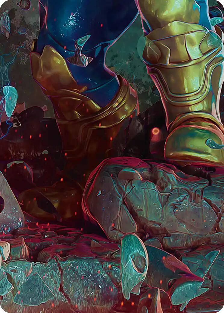 Thanos, the Mad Titan Art Card (8/9) [Marvel Super Heroes Art Series] | Exor Games Truro