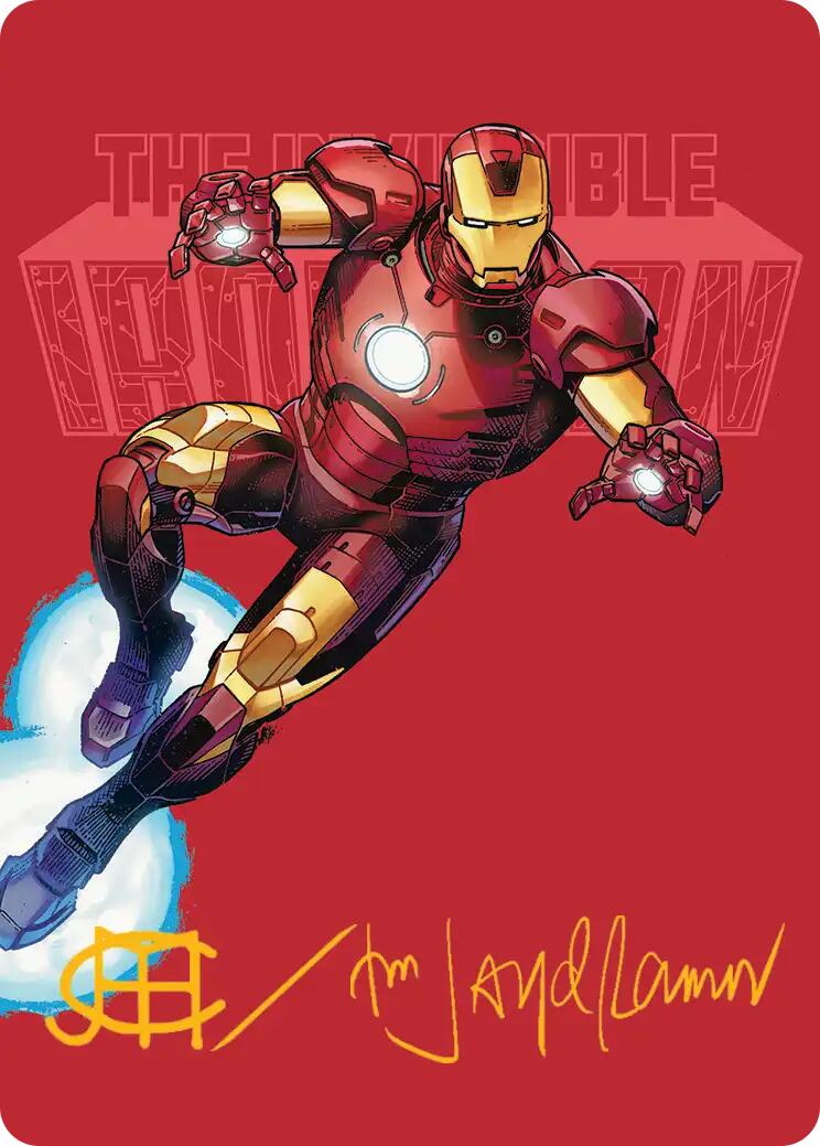 The Invincible Iron Man Art Card (Gold-Stamped Signature) [Marvel Super Heroes Art Series] | Exor Games Truro