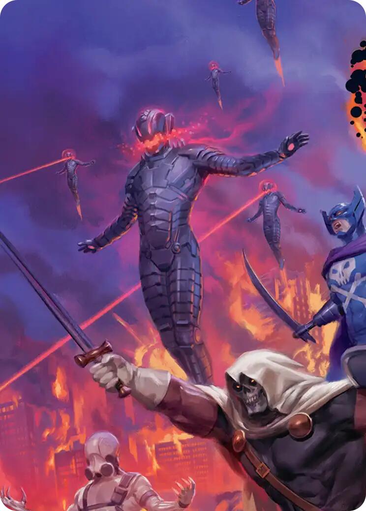 Ultron, Machine Overlord Art Card [Marvel Super Heroes Art Series] | Exor Games Truro