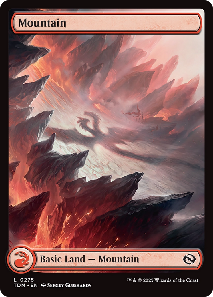 Mountain (0275) [Tarkir: Dragonstorm] | Exor Games Truro