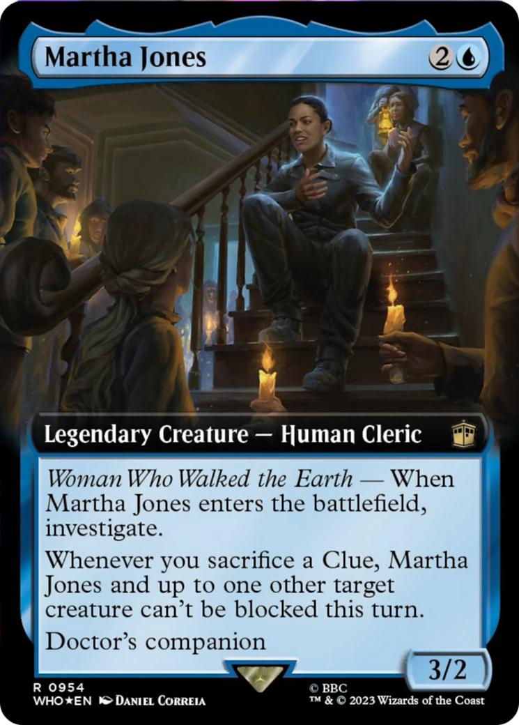 Martha Jones (Extended Art) (Surge Foil) [Doctor Who] | Exor Games Truro