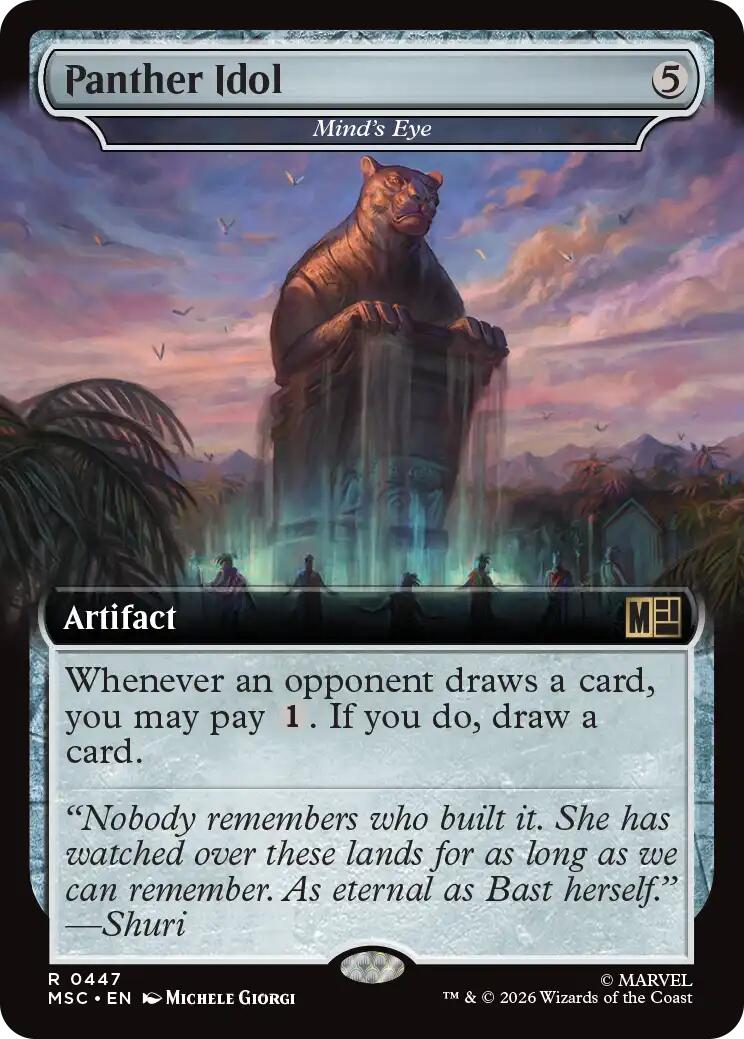 Panther Idol - Mind's Eye (Extended Art) [Marvel Super Heroes Commander] | Exor Games Truro