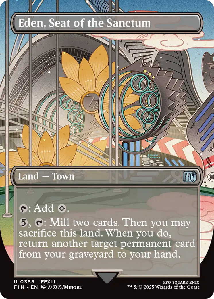 Eden, Seat of the Sanctum (Borderless) [FINAL FANTASY] | Exor Games Truro