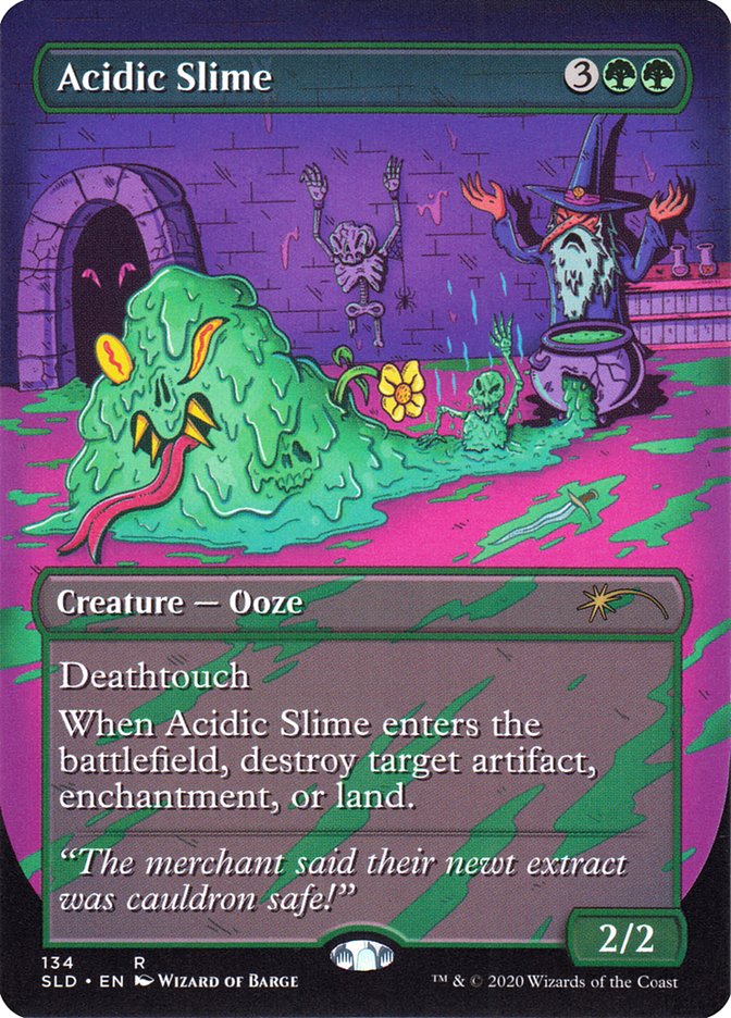 Acidic Slime [Secret Lair Drop Series] | Exor Games Truro