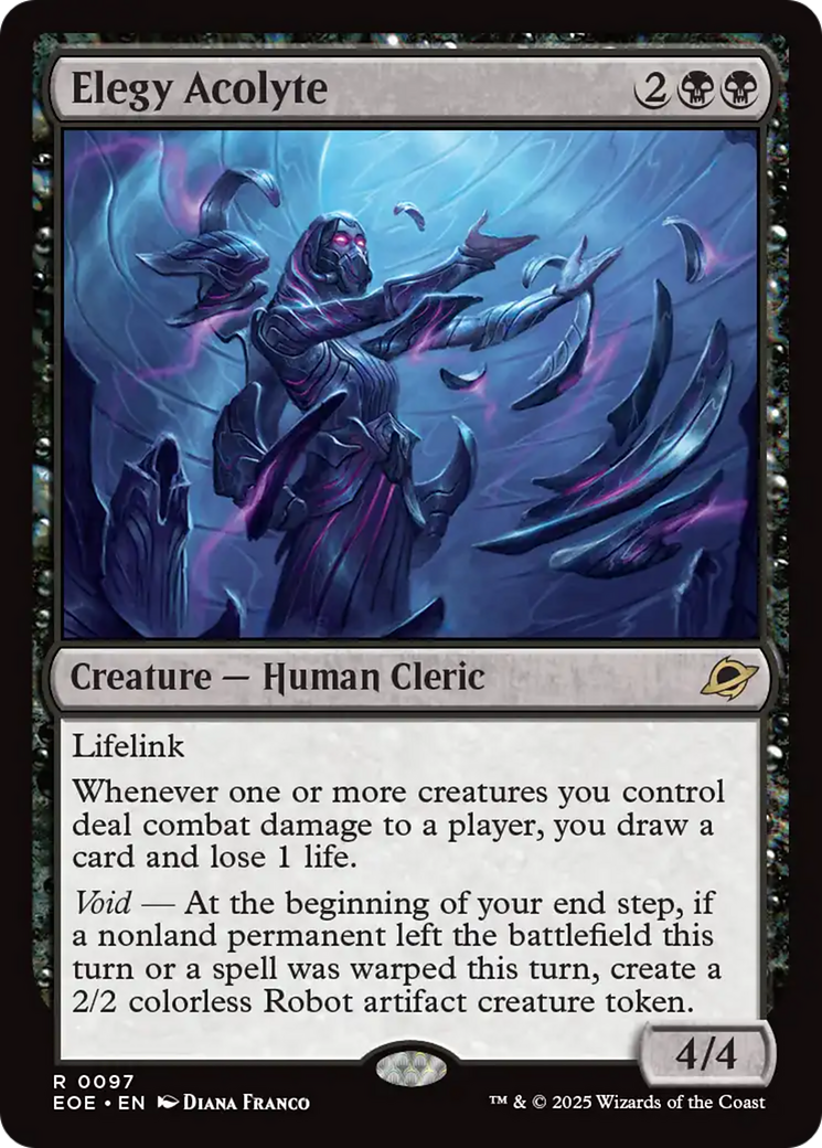 Elegy Acolyte [Edge of Eternities] | Exor Games Truro