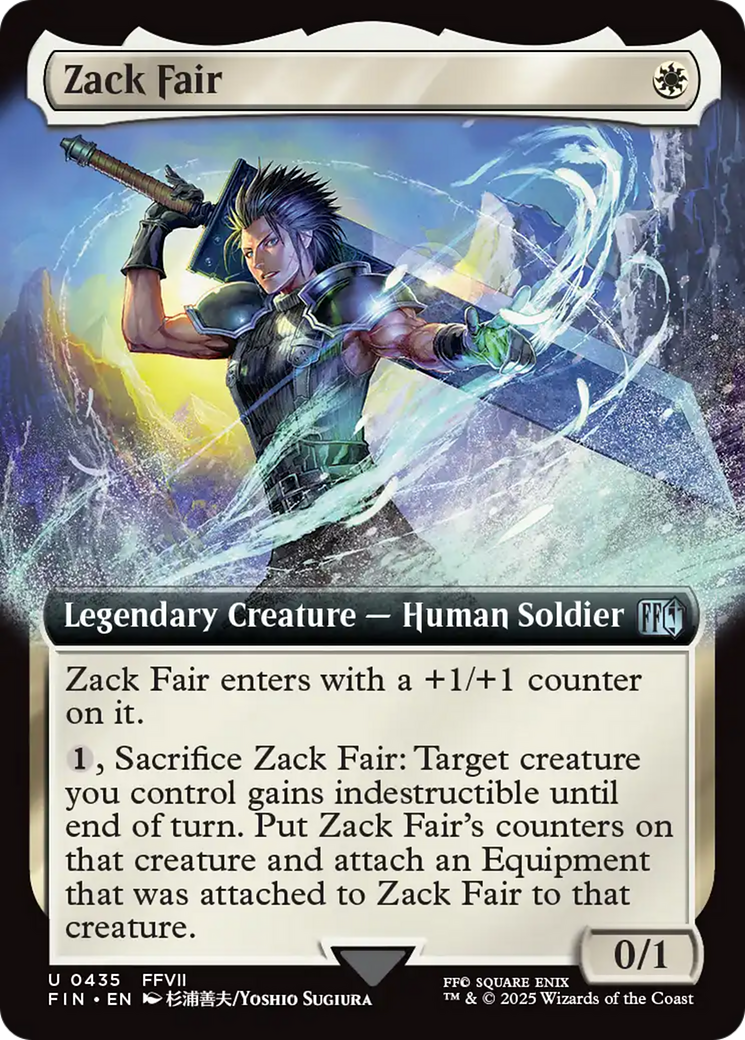 Zack Fair (Extended Art) [FINAL FANTASY] | Exor Games Truro
