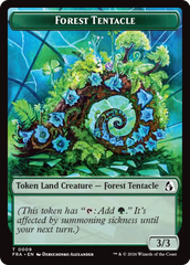 Forest Tentacle // Beast Double-Sided Token [Reality Fracture Tokens] | Exor Games Truro