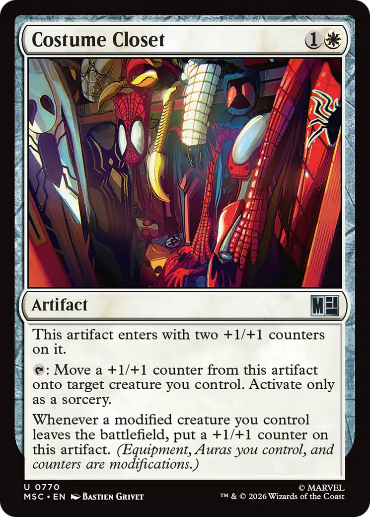 Costume Closet [Marvel Super Heroes Commander] | Exor Games Truro