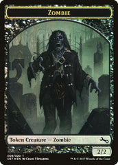 Zombie // Zombie Double-Sided Token [Unstable Tokens] | Exor Games Truro