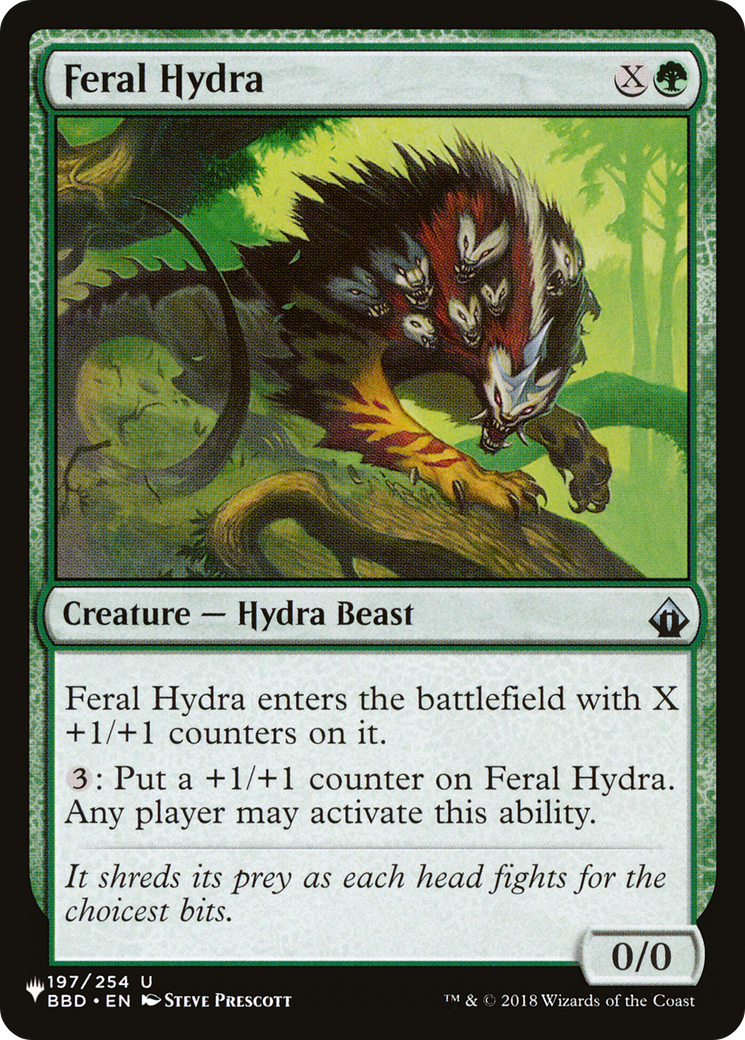 Feral Hydra [The List Reprints] | Exor Games Truro