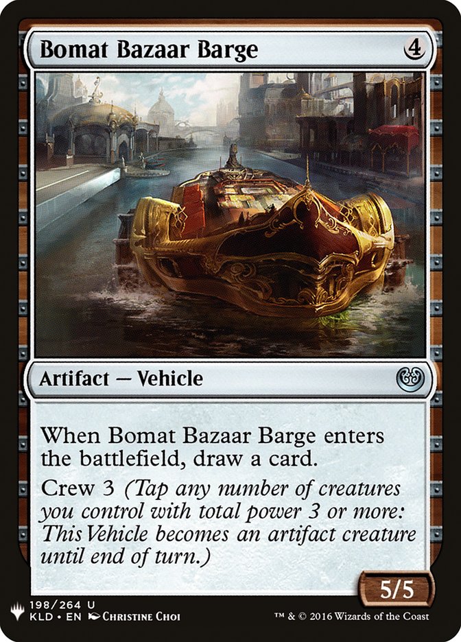 Bomat Bazaar Barge [Mystery Booster] | Exor Games Truro