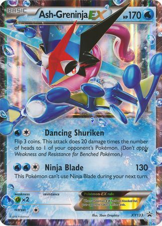 Ash-Greninja EX (XY133) (Jumbo Card) [XY: Black Star Promos] | Exor Games Truro