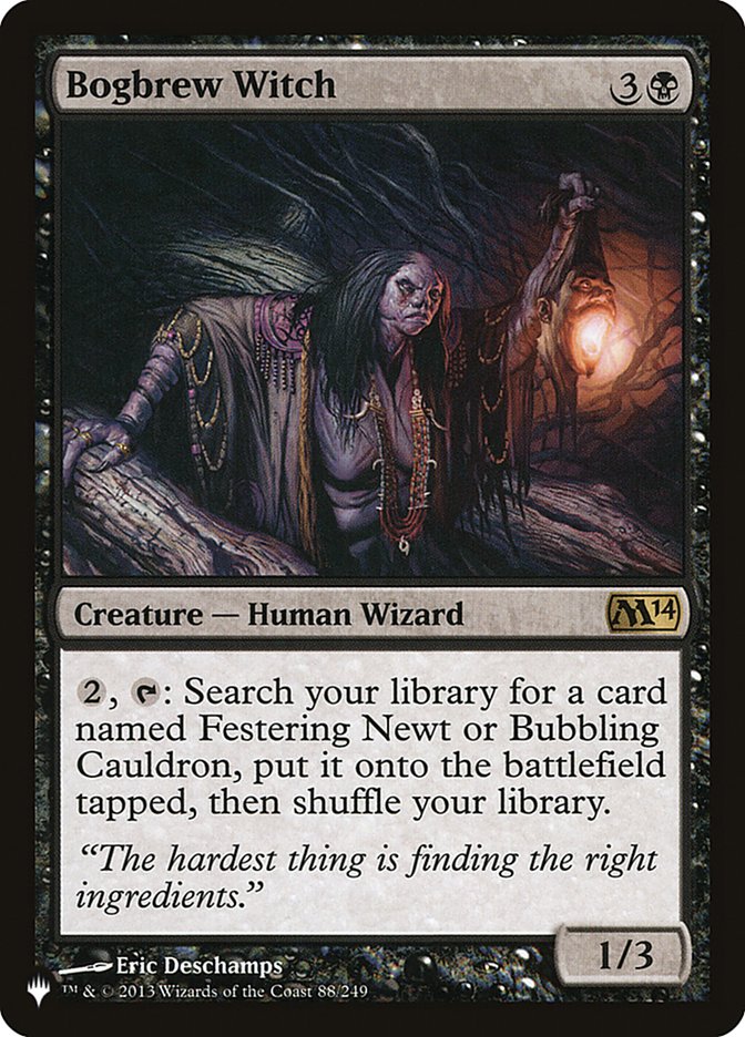 Bogbrew Witch [The List] | Exor Games Truro