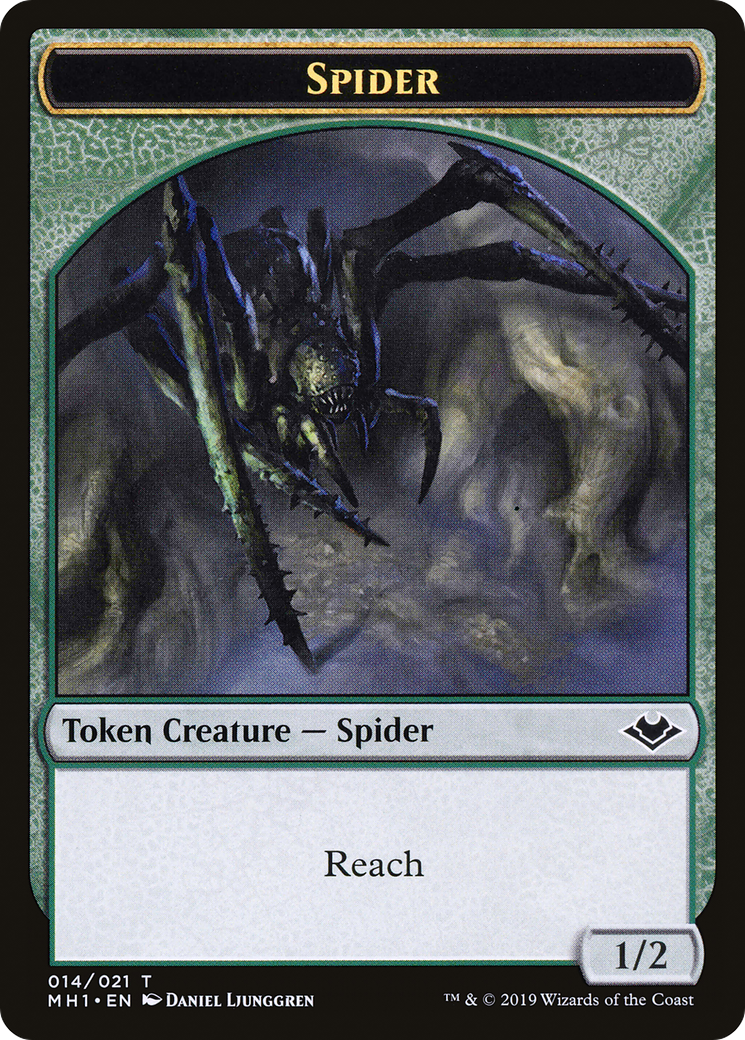 Shapeshifter // Spider Double-Sided Token [Modern Horizons Tokens] | Exor Games Truro