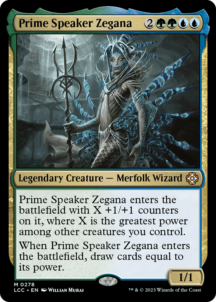 Prime Speaker Zegana [The Lost Caverns of Ixalan Commander] | Exor Games Truro
