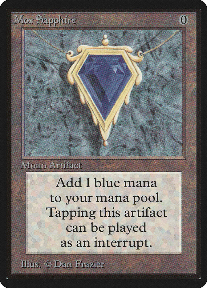 Mox Sapphire [Beta Edition] | Exor Games Truro