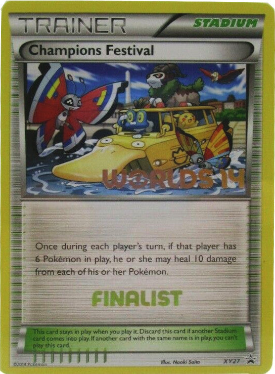 Champions Festival (XY27) (2014 Finalist) [XY: Black Star Promos] | Exor Games Truro