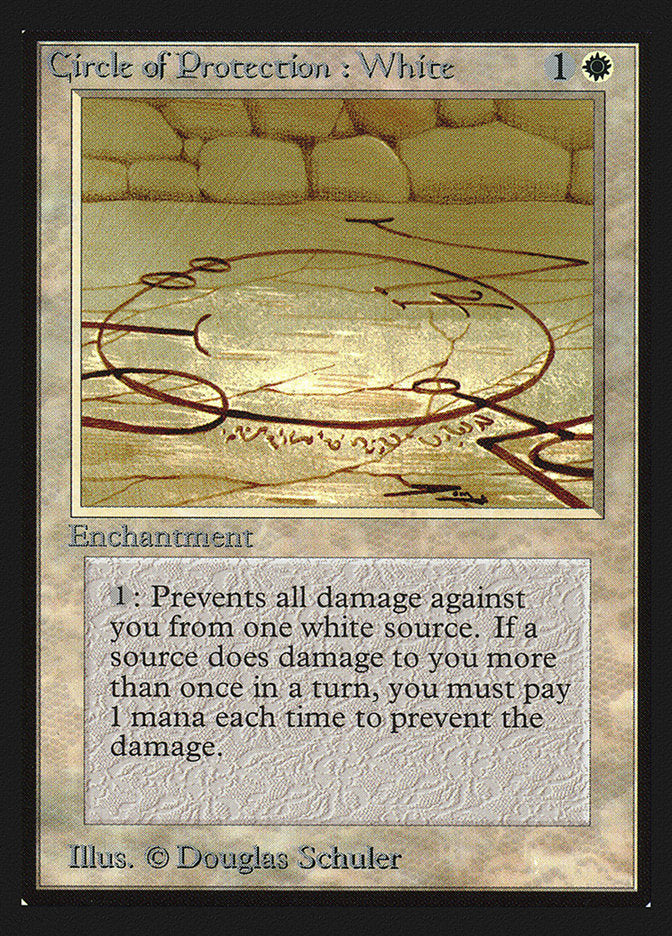 Circle of Protection: White [Collectors' Edition] | Exor Games Truro