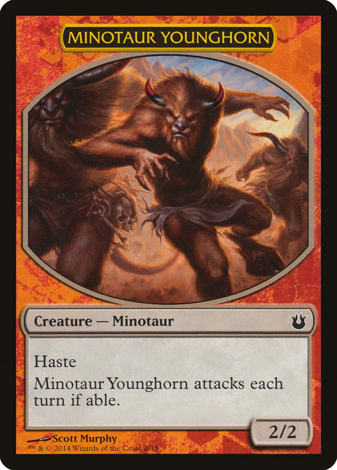 Minotaur Younghorn [Born of the Gods Battle the Horde] | Exor Games Truro