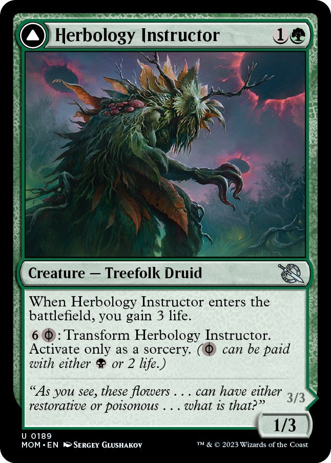 Herbology Instructor // Malady Invoker [March of the Machine] | Exor Games Truro