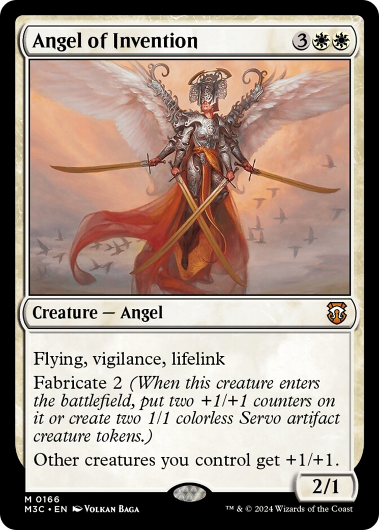 Angel of Invention (Ripple Foil) [Modern Horizons 3 Commander] | Exor Games Truro