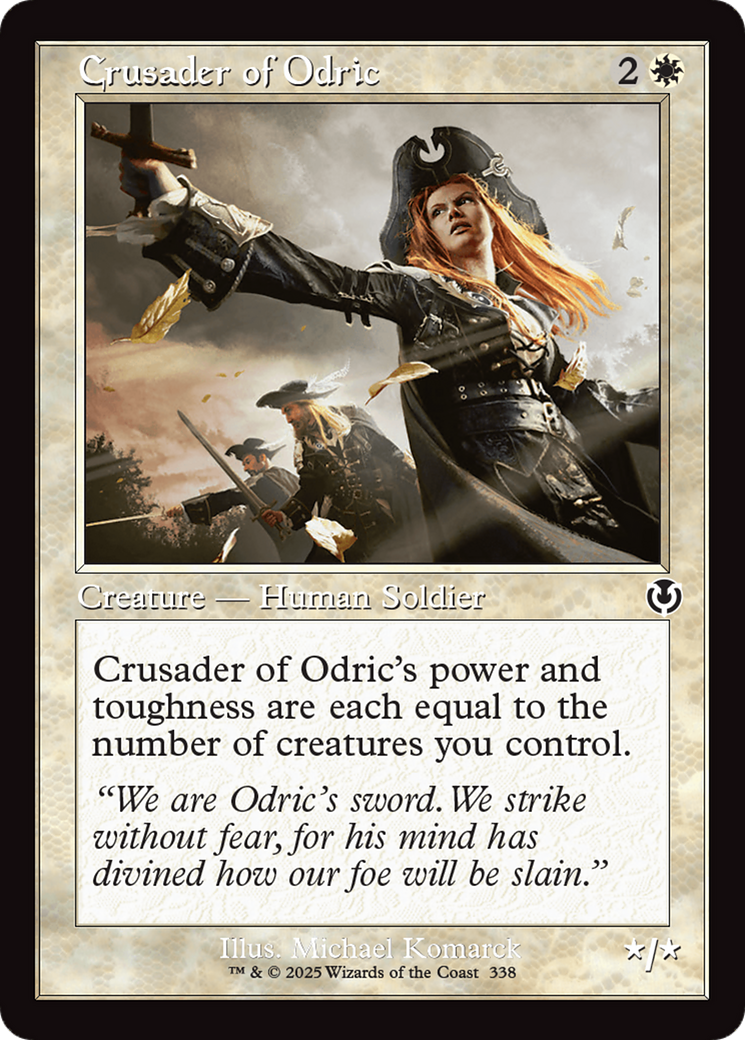 Crusader of Odric (Retro Frame) [Innistrad Remastered] | Exor Games Truro