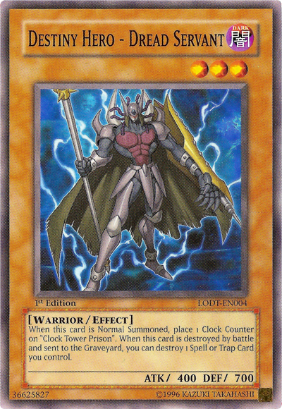 Destiny Hero - Dread Servant [LODT-EN004] Common | Exor Games Truro