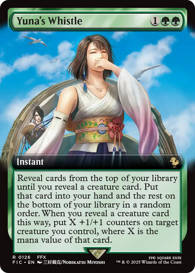 Yuna's Whistle (Extended Art) [FINAL FANTASY Commander] | Exor Games Truro