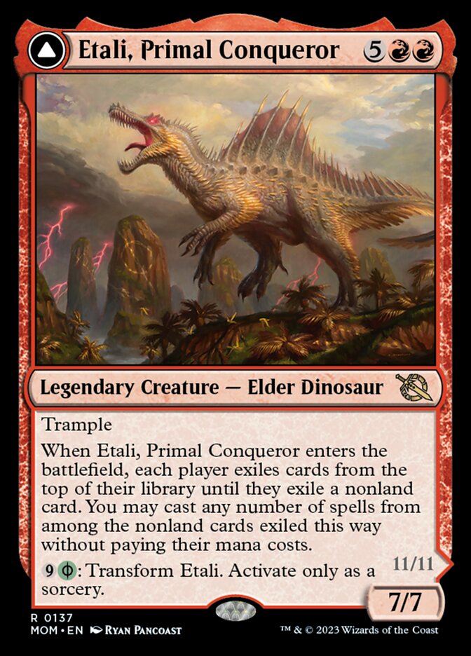 Etali, Primal Conqueror // Etali, Primal Sickness [March of the Machine] | Exor Games Truro