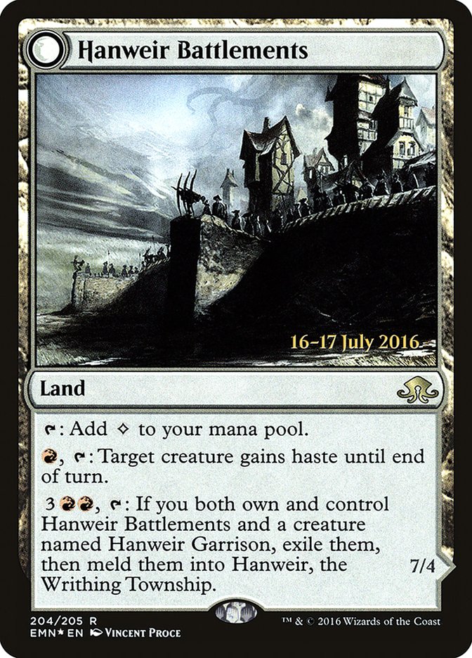 Hanweir Battlements [Eldritch Moon Prerelease Promos] | Exor Games Truro