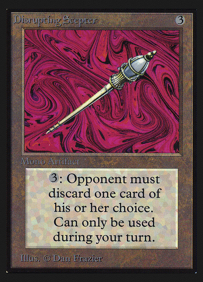 Disrupting Scepter [International Collectors' Edition] | Exor Games Truro