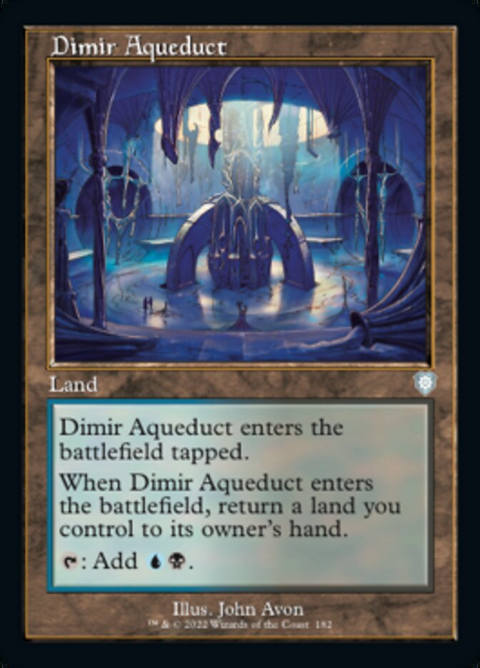Dimir Aqueduct (Retro) [The Brothers' War Commander] | Exor Games Truro