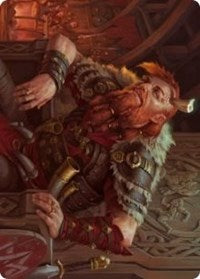 Arni Brokenbrow Art Card [Kaldheim Art Series] | Exor Games Truro