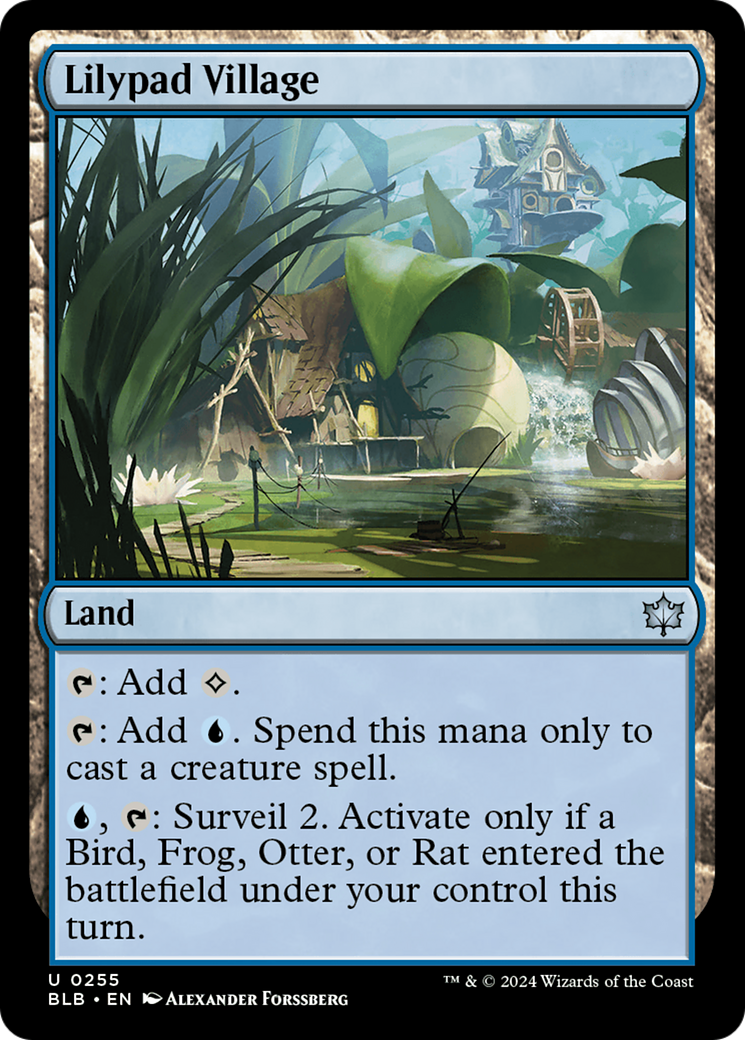 Lilypad Village [Bloomburrow] | Exor Games Truro