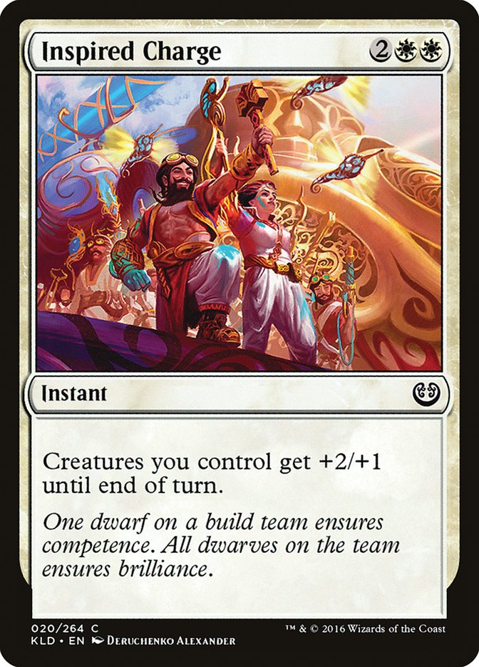 Inspired Charge [Kaladesh] | Exor Games Truro