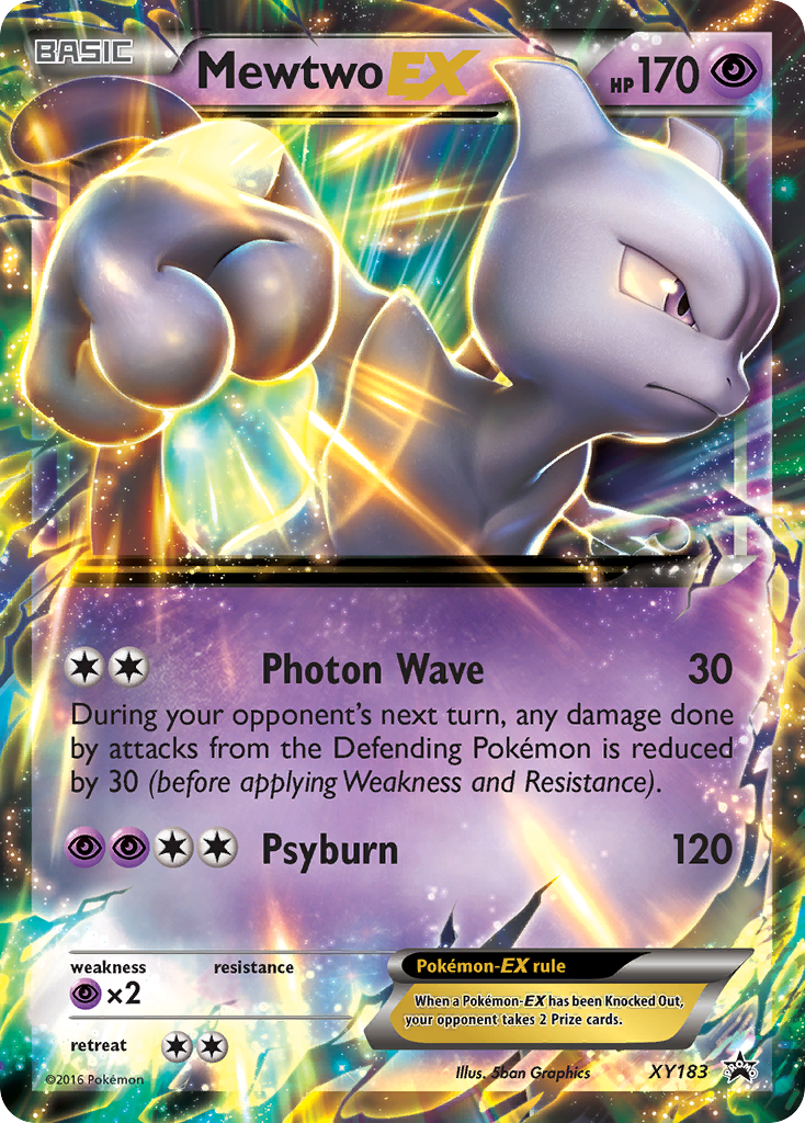 Mewtwo EX (XY183) [XY: Black Star Promos] | Exor Games Truro