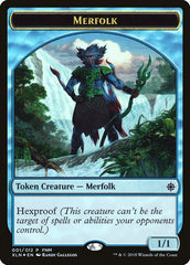 Merfolk // Treasure Double-Sided Token [Friday Night Magic 2018] | Exor Games Truro