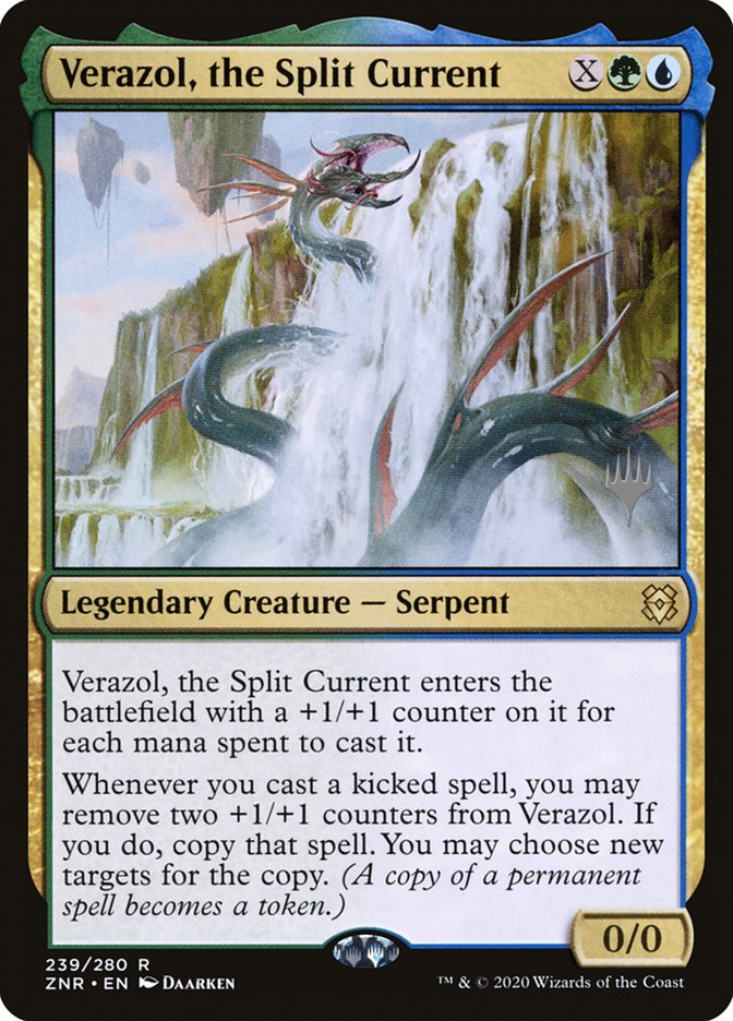 Verazol, the Split Current (Promo Pack) [Zendikar Rising Promos] | Exor Games Truro