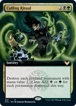 Culling Ritual (Extended Art) [Strixhaven: School of Mages] | Exor Games Truro