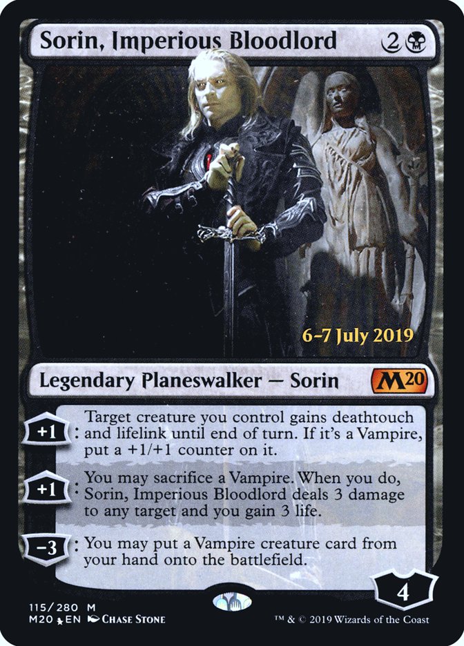 Sorin, Imperious Bloodlord [Core Set 2020 Prerelease Promos] | Exor Games Truro