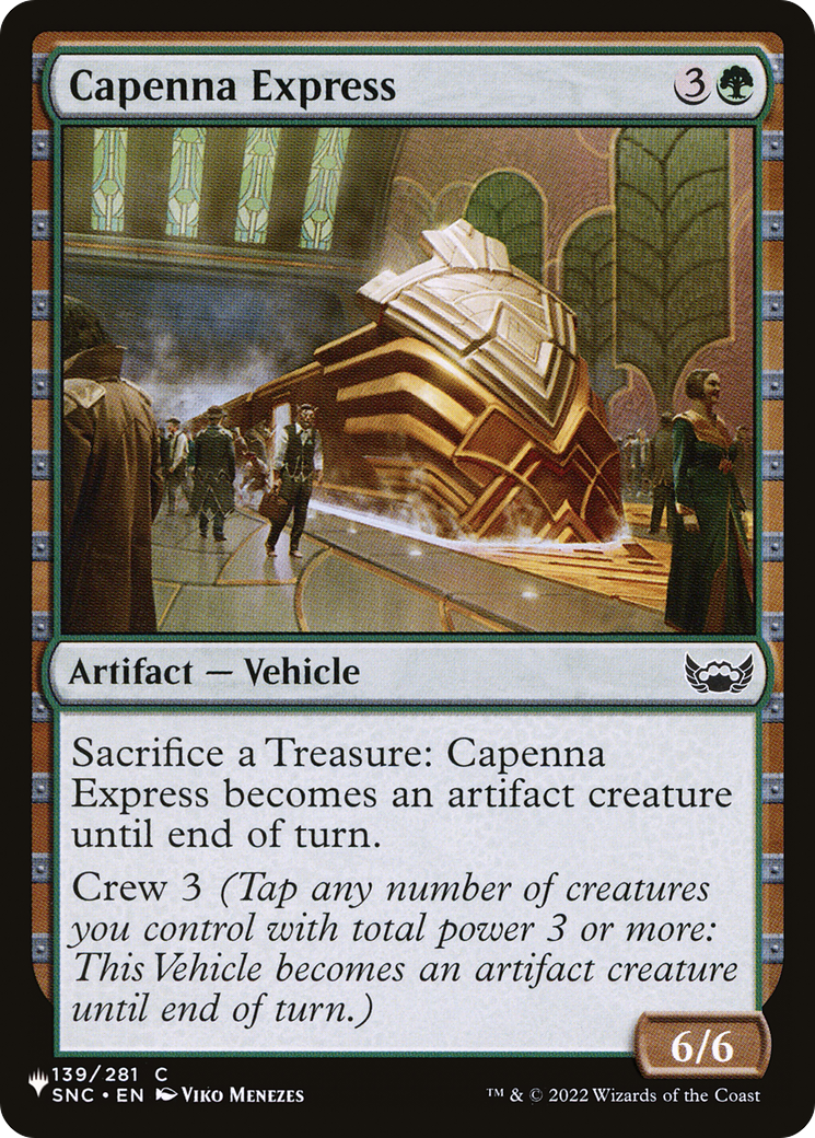 Capenna Express [The List] | Exor Games Truro