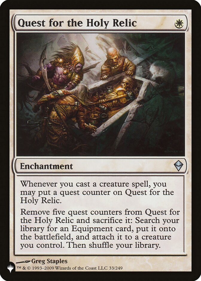 Quest for the Holy Relic [The List] | Exor Games Truro