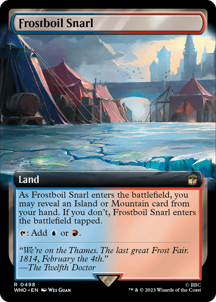 Frostboil Snarl (Extended Art) [Doctor Who] | Exor Games Truro